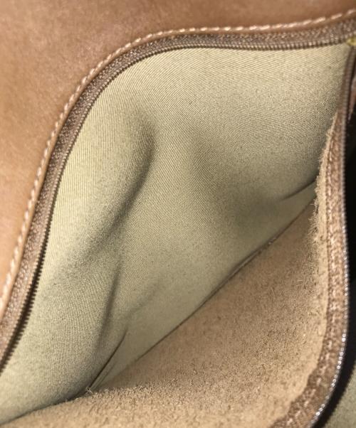COACH（コーチ）COACH (コーチ) レザーパンチングワンショルダーバッグ ブラウンの古着・服飾アイテム