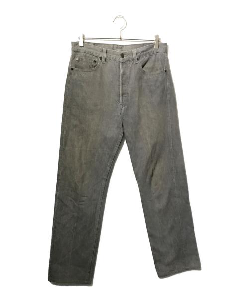 LEVI'S（リーバイス）LEVI'S (リーバイス) 501 先染めデニムパンツ グレー サイズ:W33/L34の古着・服飾アイテム