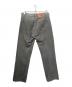 LEVI'S (リーバイス) 501 先染めデニムパンツ グレー サイズ:W33/L34：12000円