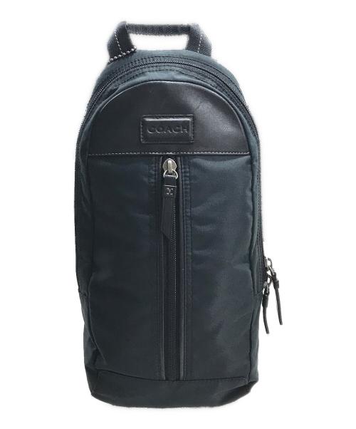 COACH（コーチ）COACH (コーチ) ボディーバッグ ネイビーの古着・服飾アイテム