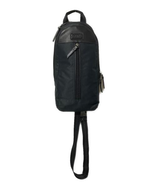 COACH（コーチ）COACH (コーチ) ボディーバッグ ネイビーの古着・服飾アイテム