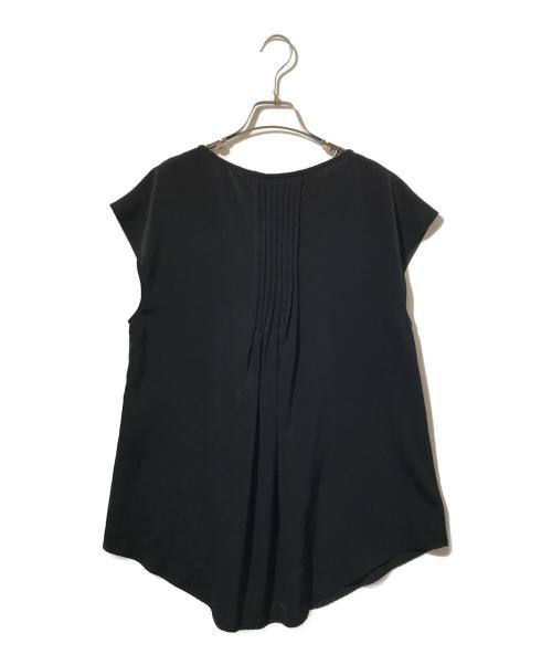 LIMI feu（リミフゥ）LIMI feu (リミフゥ) ノースリータックブブラウス ブラック サイズ:Sの古着・服飾アイテム