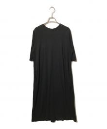 KAGURE（カグレ）の古着「リネンカットワンピース」｜ブラック