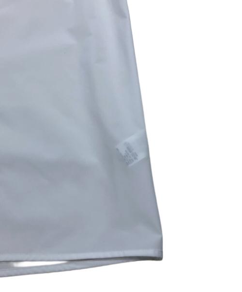 UNITED ARROWS（ユナイテッドアローズ）UNITED ARROWS (ユナイテッドアローズ) オーガンジー フリル リボン ブラウス ホワイト サイズ:freeの古着・服飾アイテム