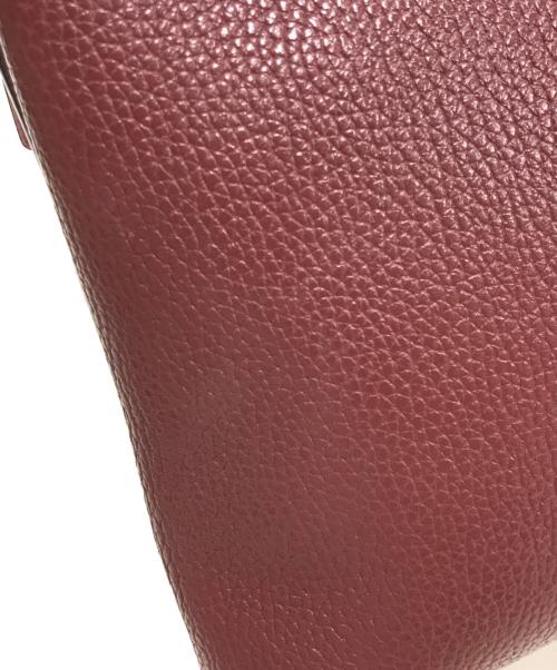 COACH（コーチ）COACH (コーチ) チャーリーバスケットバッグ ベージュ×レッドの古着・服飾アイテム
