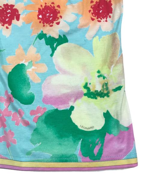 LEONARD PARIS（レオナール パリ）LEONARD PARIS (レオナール パリ) 花柄カットソー マルチカラー サイズ:Mの古着・服飾アイテム