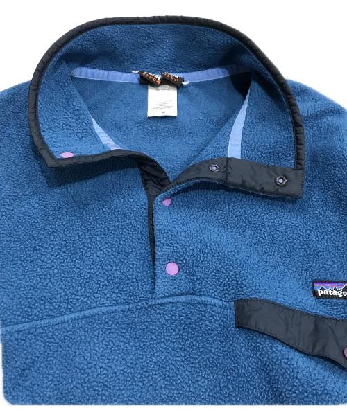 Patagonia（パタゴニア）Patagonia (パタゴニア) シンチラスナップT ブルー サイズ:Mの古着・服飾アイテム