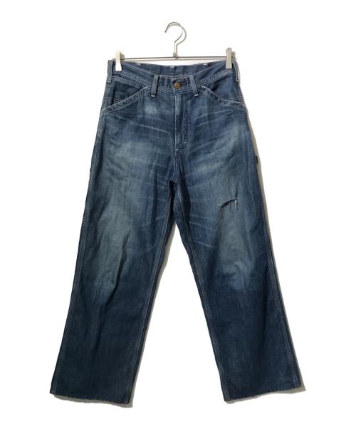 LEE（リー）LEE (リー) DEUXIEME CLASSE (ドゥーズィエム クラス) 別注ペインターデニム インディゴ サイズ:Sの古着・服飾アイテム