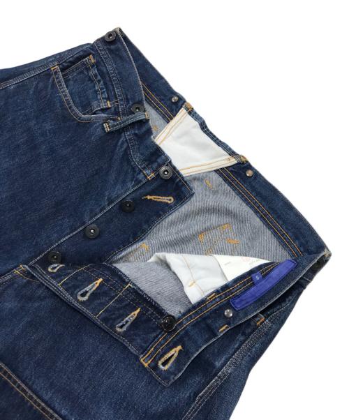 JUNYA WATANABE MAN（ジュンヤワタナベマン）JUNYA WATANABE MAN (ジュンヤワタナベマン) ダブルニーバギーデニムパンツ インディゴ サイズ:Ｓの古着・服飾アイテム