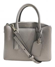 Kate Spade（ケイトスペード）の古着「マルゴーミディアムサッチェルバッグ」｜グレー