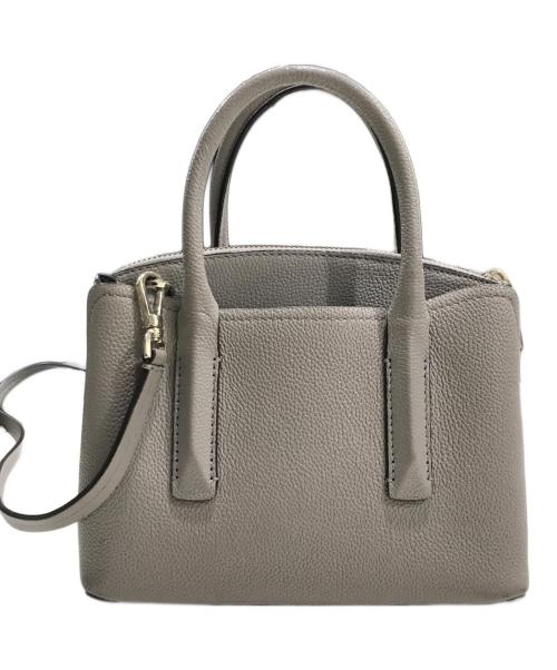 Kate Spade（ケイトスペード）Kate Spade (ケイトスペード) マルゴーミディアムサッチェルバッグ グレーの古着・服飾アイテム