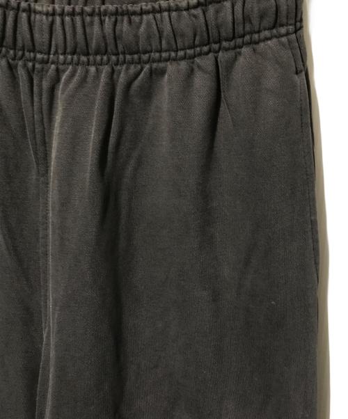 PERVERZE（パーバーズ）PERVERZE (パーバーズ) Step Layered Sweat Pants Black ブラウン サイズ:Mの古着・服飾アイテム