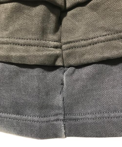 PERVERZE（パーバーズ）PERVERZE (パーバーズ) Step Layered Sweat Pants Black ブラウン サイズ:Mの古着・服飾アイテム