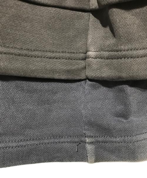 PERVERZE（パーバーズ）PERVERZE (パーバーズ) Step Layered Sweat Pants Black ブラウン サイズ:Mの古着・服飾アイテム