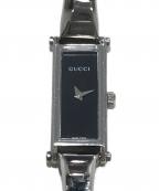 GUCCIグッチ）の古着「バングルウォッチ」｜ブラック