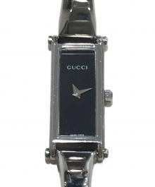 GUCCI（グッチ）の古着「バングルウォッチ」｜ブラック