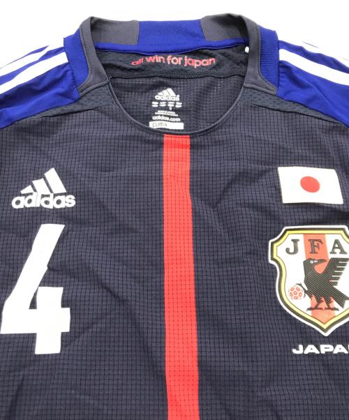 adidas（アディダス）adidas (アディダス) 2012-13 日本代表オーセンティックユニフォーム ネイビー サイズ:oの古着・服飾アイテム