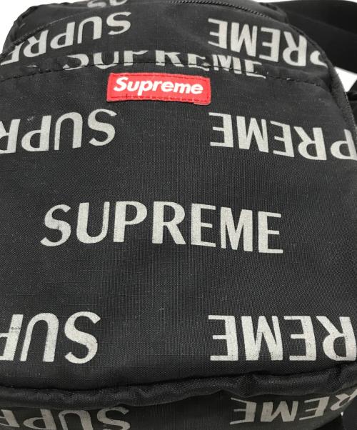 SUPREME（シュプリーム）SUPREME (シュプリーム) 3M SHOULDER BAG ブラックの古着・服飾アイテム