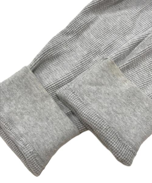 SUPREME（シュプリーム）SUPREME (シュプリーム) Arc Logo Hooded waffle thermal/サーマル/パーカー グレー サイズ:Ｌの古着・服飾アイテム