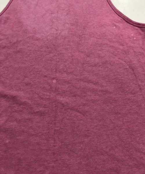 SUPREME（シュプリーム）SUPREME (シュプリーム) SCRIPT TANK TOP ピンク サイズ:Ｍの古着・服飾アイテム
