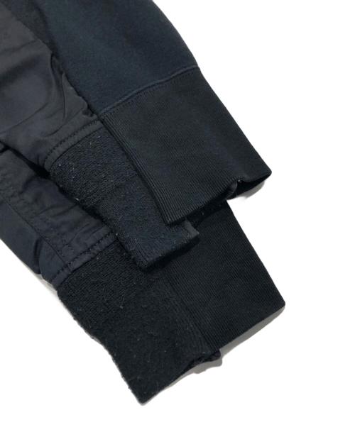 sacai（サカイ）sacai (サカイ) Sponge Sweat MA-1 Zip Hoodie/フーディージャケット ブラック サイズ:2の古着・服飾アイテム