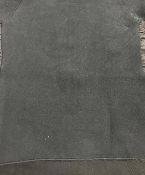 sacai（サカイ）sacai (サカイ) Sponge Sweat MA-1 Zip Hoodie/フーディージャケット ブラック サイズ:2の古着・服飾アイテム