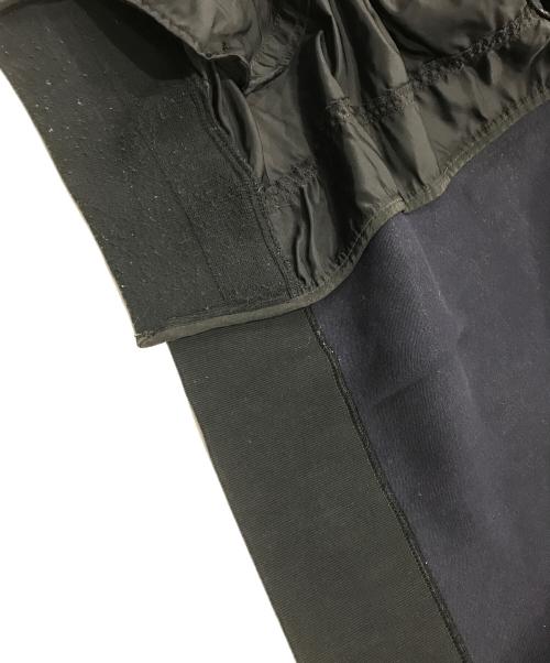 sacai（サカイ）sacai (サカイ) Sponge Sweat MA-1 Zip Hoodie/フーディージャケット ブラック サイズ:2の古着・服飾アイテム