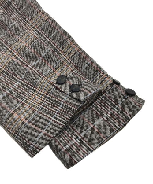 Vivienne Westwood man（ヴィヴィアン ウェストウッド マン）Vivienne Westwood man (ヴィヴィアン ウェストウッド マン) チェックセットアップスーツ ブラウン サイズ:50の古着・服飾アイテム