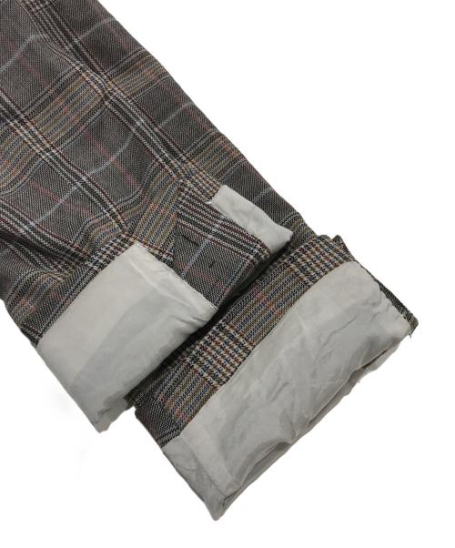 Vivienne Westwood man（ヴィヴィアン ウェストウッド マン）Vivienne Westwood man (ヴィヴィアン ウェストウッド マン) チェックセットアップスーツ ブラウン サイズ:50の古着・服飾アイテム