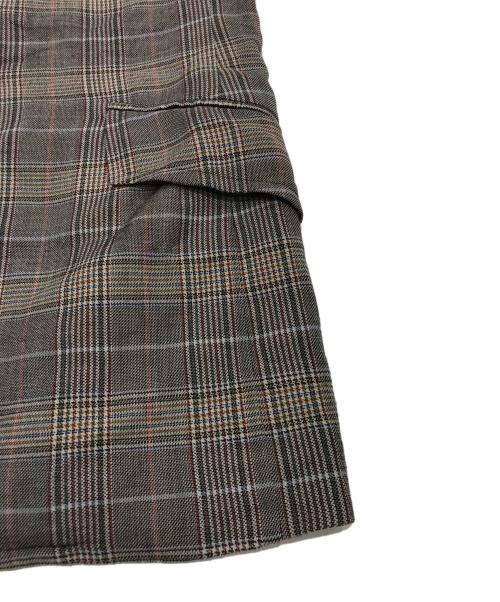 Vivienne Westwood man（ヴィヴィアン ウェストウッド マン）Vivienne Westwood man (ヴィヴィアン ウェストウッド マン) チェックセットアップスーツ ブラウン サイズ:50の古着・服飾アイテム