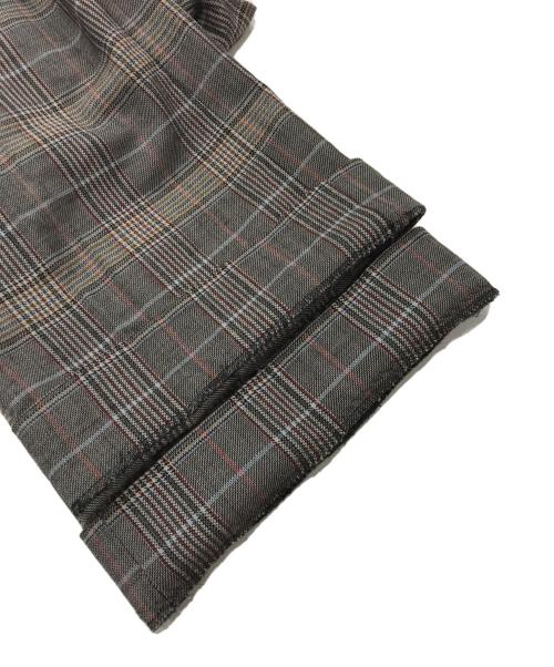 Vivienne Westwood man（ヴィヴィアン ウェストウッド マン）Vivienne Westwood man (ヴィヴィアン ウェストウッド マン) チェックセットアップスーツ ブラウン サイズ:50の古着・服飾アイテム