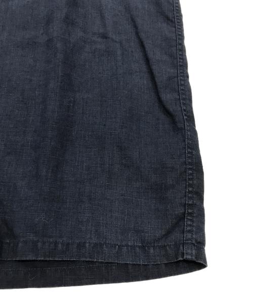 BEAMS（ビームス）BEAMS (ビームス) オープンカラー リネンシャツ ネイビー サイズ:Mの古着・服飾アイテム