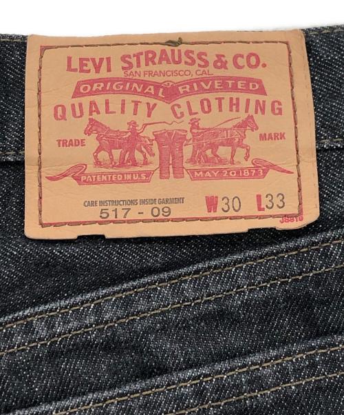 LEVI'S（リーバイス）LEVI'S (リーバイス) 517デニムパンツ ブラック サイズ:W30×L33の古着・服飾アイテム