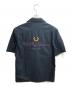 FRED PERRY (フレッドペリー) オープンカラー刺繍シャツ ネイビー サイズ:SIZE S：6000円