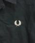中古・古着 FRED PERRY (フレッドペリー) オープンカラー刺繍シャツ ネイビー サイズ:SIZE S：6000円
