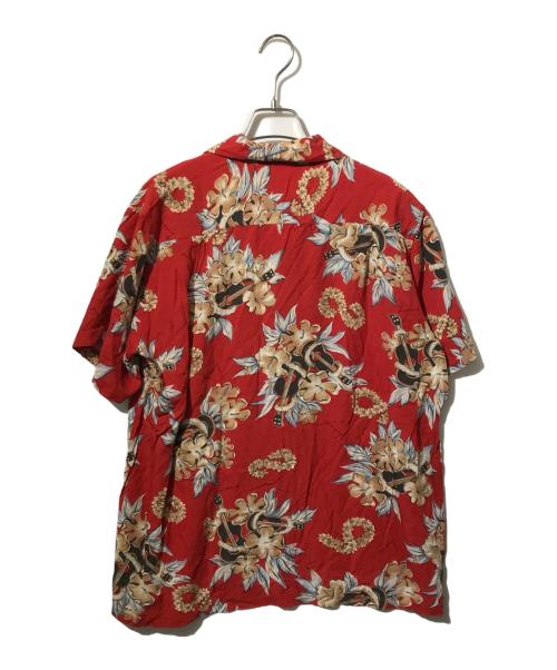 LEVI'S（リーバイス）LEVI'S (リーバイス) アロハシャツ レッド サイズ:Ｍの古着・服飾アイテム
