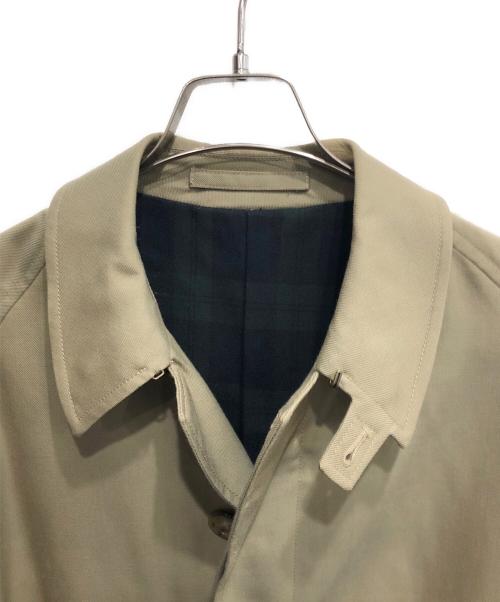 BEAMS+（ビームスプラス）BEAMS+ (ビームスプラス) ステンカラーコート ベージュ サイズ:SIZE Mの古着・服飾アイテム