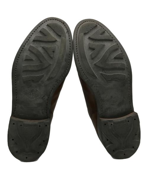 Crockett & Jones（クロケット＆ジョーンズ）Crockett & Jones (クロケット＆ジョーンズ) Uチップレザーシューズ ブラウン サイズ:７１/2の古着・服飾アイテム
