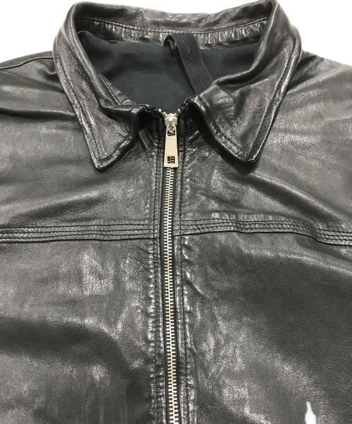 MUSHER（マーシャー）MUSHER (マーシャー) ライダースジャケット ブラック サイズ:Lの古着・服飾アイテム