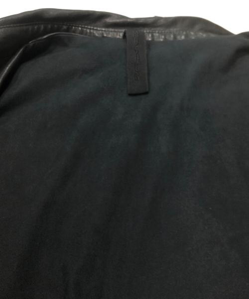MUSHER（マーシャー）MUSHER (マーシャー) ライダースジャケット ブラック サイズ:Lの古着・服飾アイテム