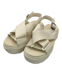 HUNTER（ハンター）の古着「CROSS-OVER SANDAL」｜ベージュ