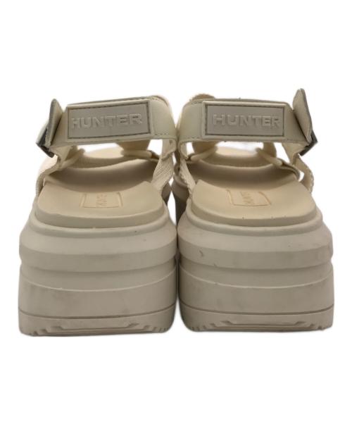 HUNTER（ハンター）HUNTER (ハンター) CROSS-OVER SANDAL ベージュ サイズ:38の古着・服飾アイテム