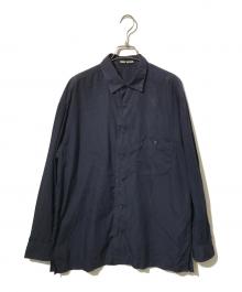 ISSEY MIYAKE（イッセイミヤケ）の古着「コットンシャツ」｜ネイビー