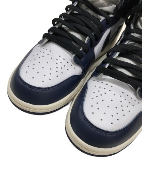 NIKE（ナイキ）NIKE (ナイキ) エアジョーダン1 レトロ ハイ OG ミッドナイトネイビー サイズ:US10.5/UK9.5/EUR44.5の古着・服飾アイテム