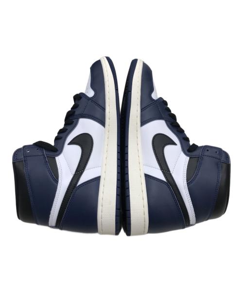 NIKE（ナイキ）NIKE (ナイキ) エアジョーダン1 レトロ ハイ OG ミッドナイトネイビー サイズ:US10.5/UK9.5/EUR44.5の古着・服飾アイテム