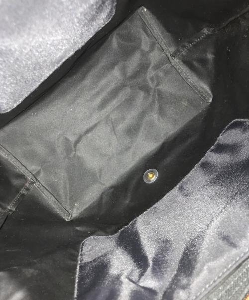 LONGCHAMP（ロンシャン）LONGCHAMP (ロンシャン) オリジナル M ショルダーバッグ ブラック×ブラウンの古着・服飾アイテム