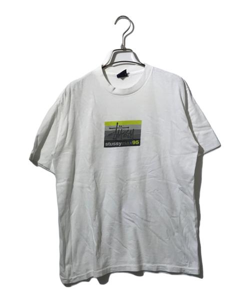 stussy（ステューシー）stussy (ステューシー) stussy max 95 Tee ホワイト サイズ:Mの古着・服飾アイテム