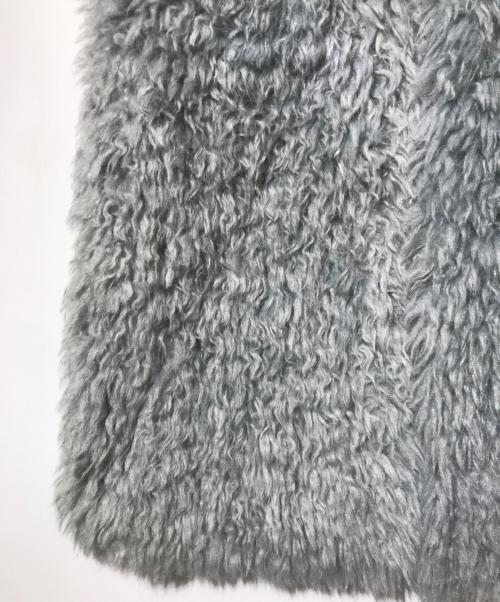 LIGNAGGIO（リナージオ）LIGNAGGIO (リナージオ) フェイクファーロングジレ グレー サイズ:Mの古着・服飾アイテム