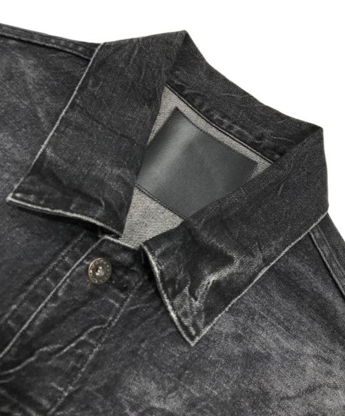MAISON SPECIAL（メゾンスペシャル）MAISON SPECIAL (メゾンスペシャル) Prime-Over Trucker Denim Jacket ブラックの古着・服飾アイテム