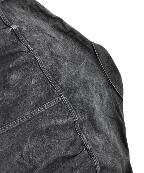 MAISON SPECIAL（メゾンスペシャル）MAISON SPECIAL (メゾンスペシャル) Prime-Over Trucker Denim Jacket ブラックの古着・服飾アイテム